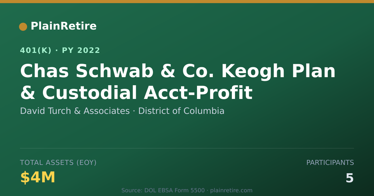Shareable card for David Turch & Associates 401(k) Plan (2022)