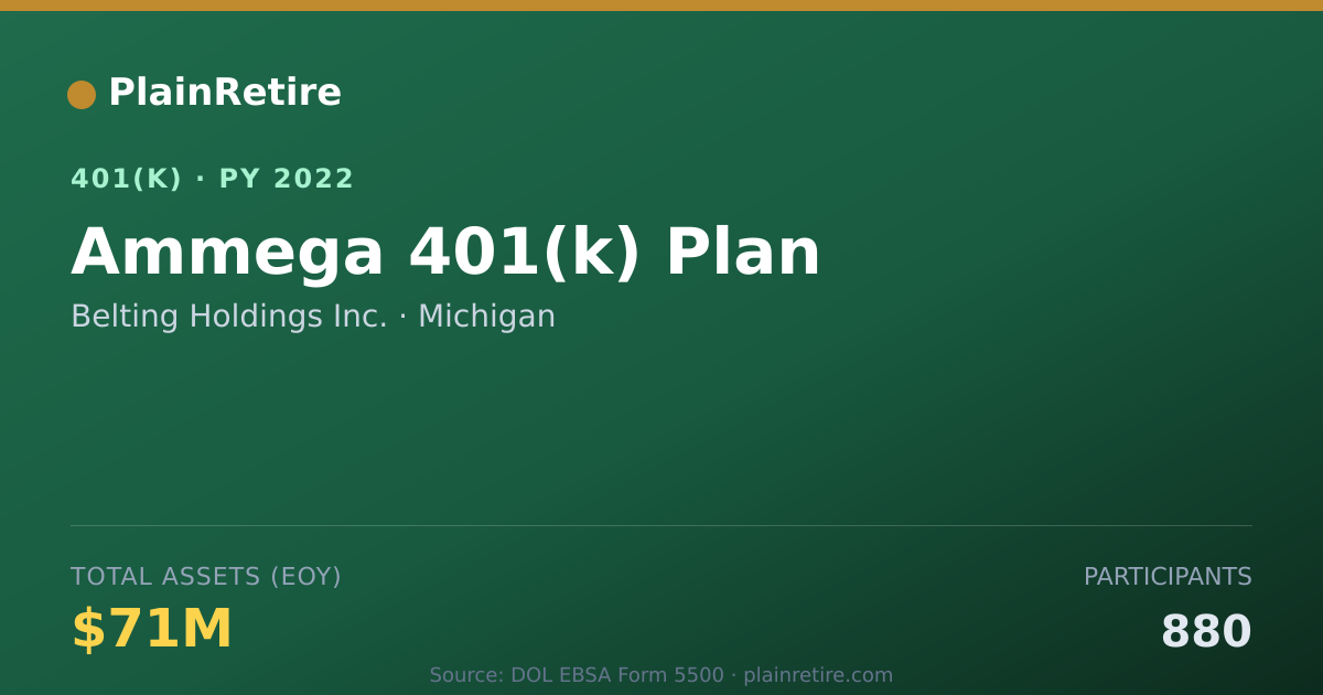 Shareable card for Belting Holdings Inc. 401(k) Plan (2022)