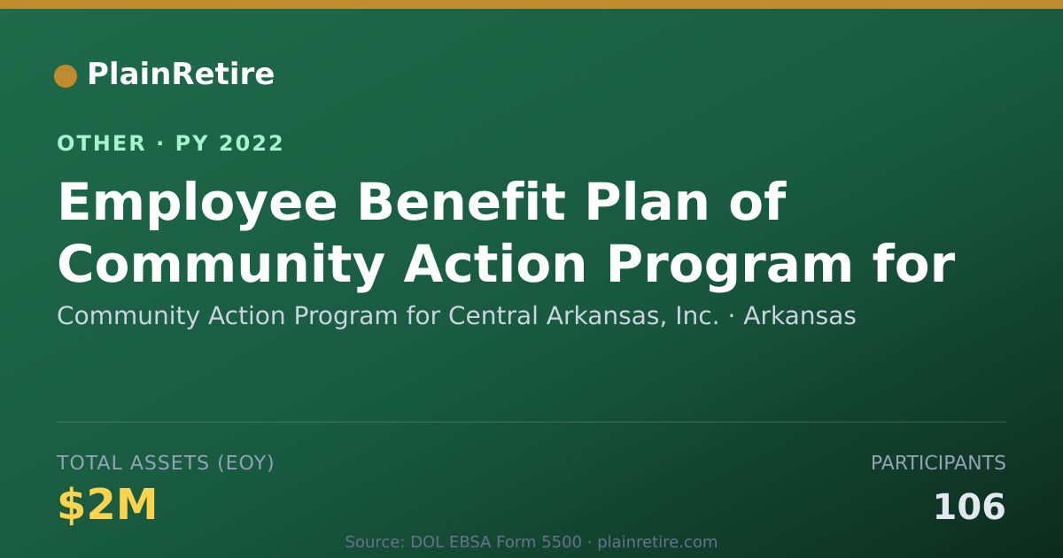Shareable card for Community Action Program for Central Retirement Plan (2022)
