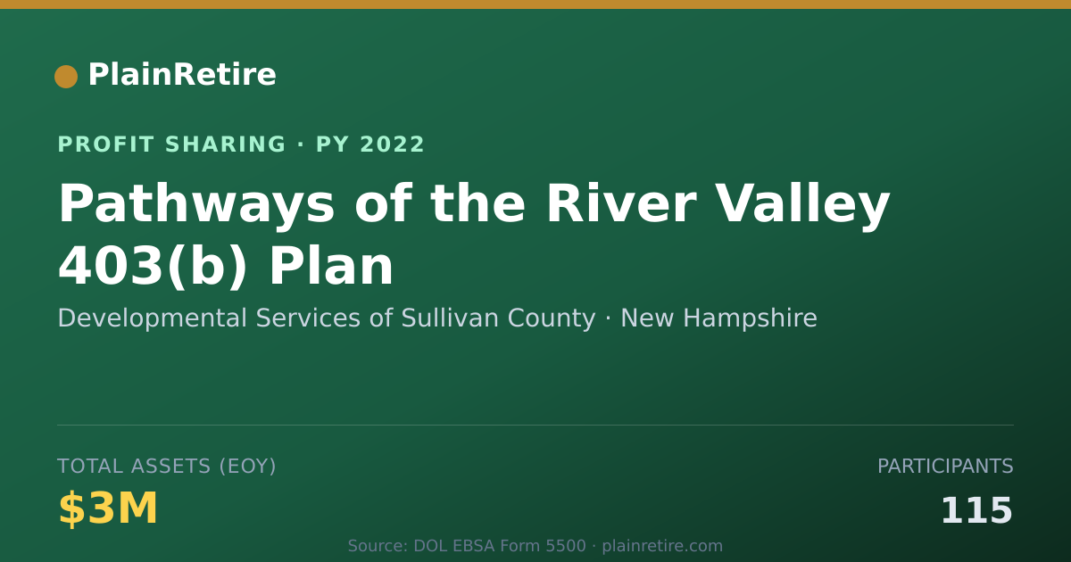 Shareable card for Developmental Services of Sulliva Profit Sharing Plan (2022)