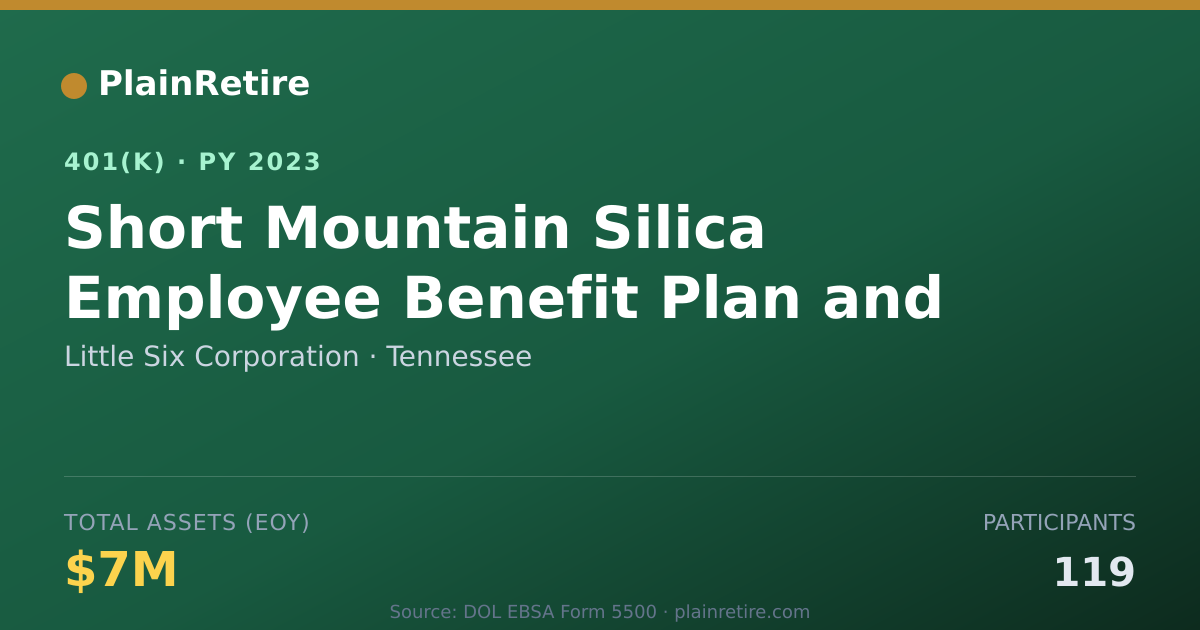 Shareable card for Little Six Corporation 401(k) Plan (2023)
