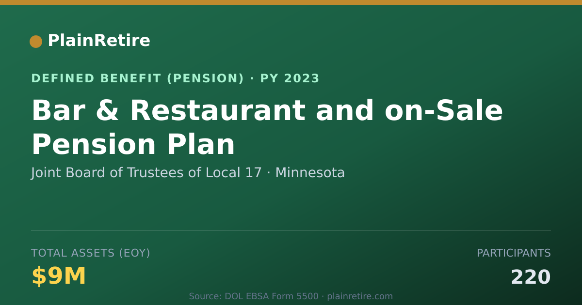Shareable card for Joint Board of Trustees of Local 17 Pension Plan (2023)
