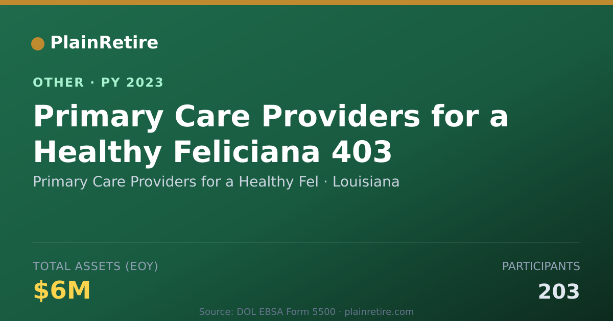 Shareable card for Primary Care Providers for a Healthy Retirement Plan (2023)