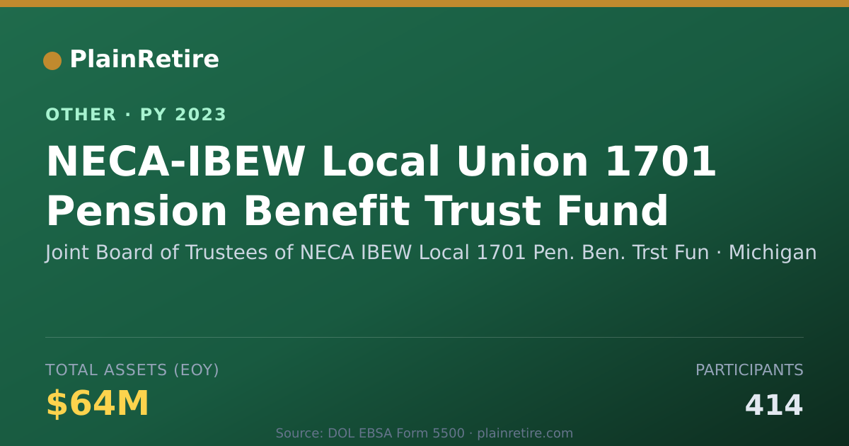 Shareable card for Joint Board of Trustees of NECA IBEW Retirement Plan (2023)