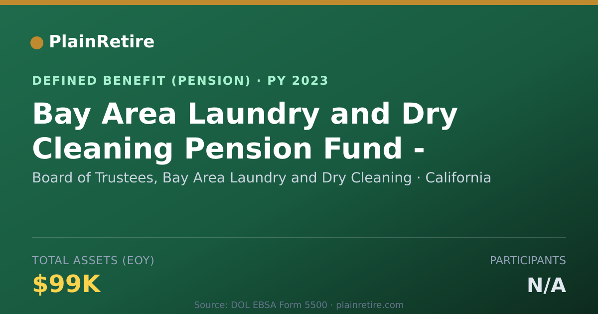 Shareable card for Board of Trustees, Bay Area Laundry and Pension Plan (2023)