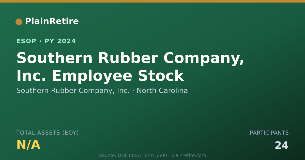 Shareable card for Southern Rubber Company, Inc. ESOP (2024)