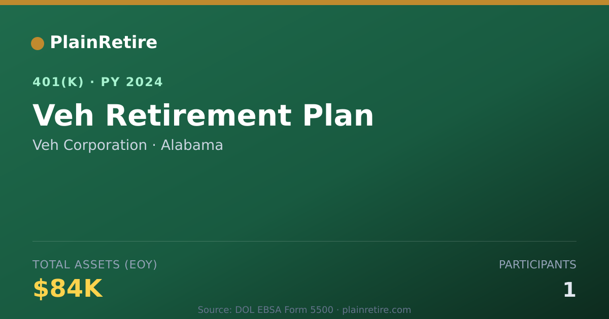 Shareable card for Veh Corporation 401(k) Plan (2024)