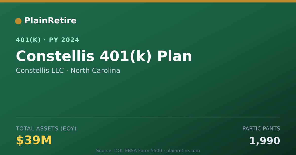 Shareable card for Constellis LLC 401(k) Plan (2024)