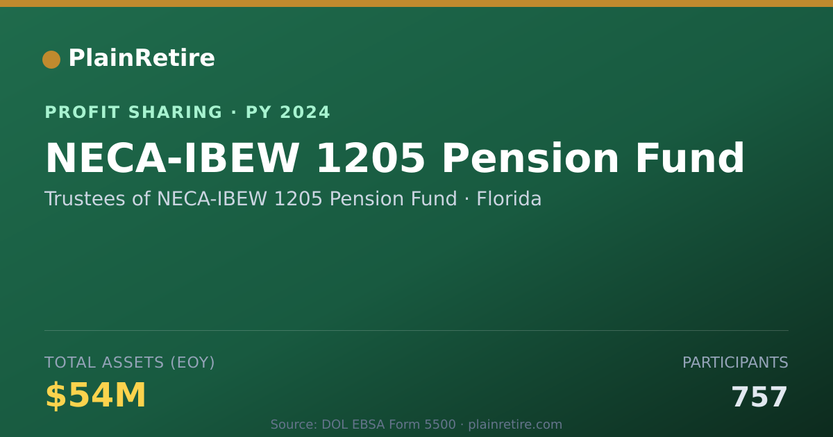 Shareable card for Trustees of NECA-IBEW 1205 Pensio Profit Sharing Plan (2024)