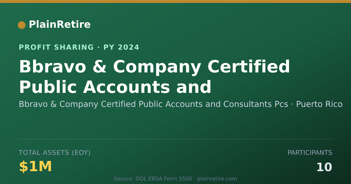Shareable card for Bbravo & Company Certified Public Profit Sharing Plan (2024)
