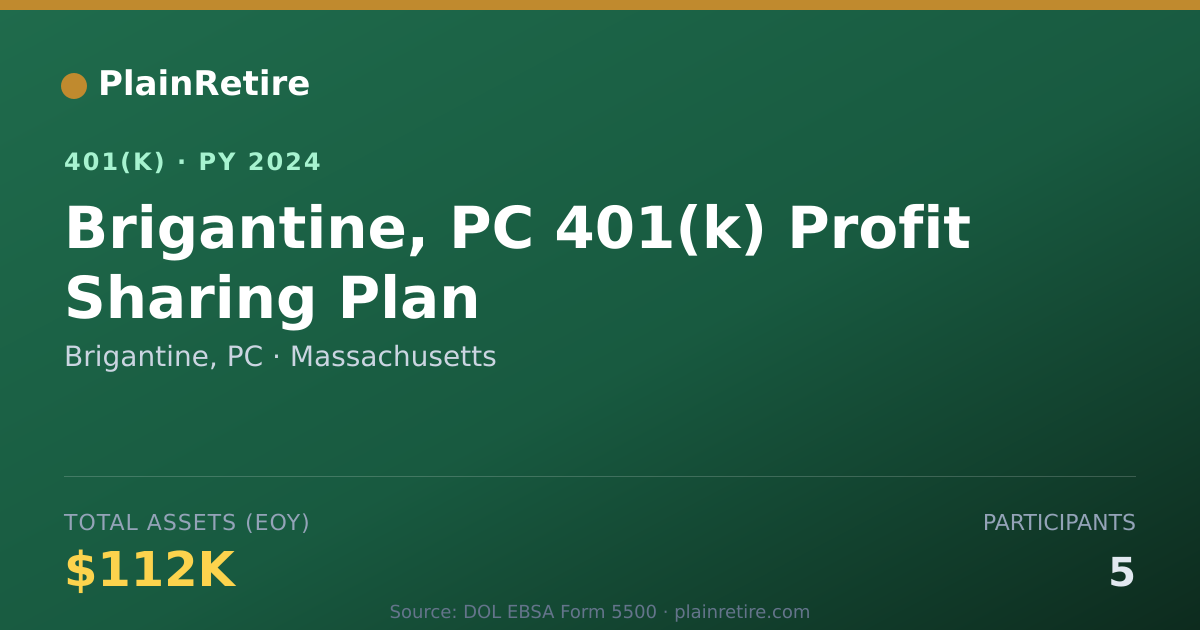 Shareable card for Brigantine, PC 401(k) Plan (2024)