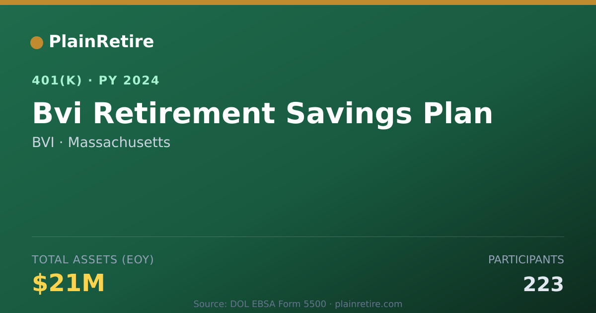 Shareable card for BVI 401(k) Plan (2024)