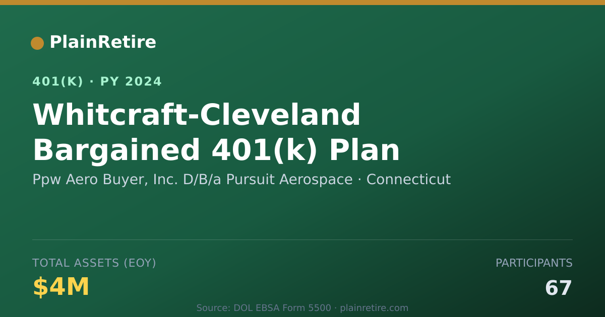 Shareable card for Ppw Aero Buyer, Inc. D/B/a Pursuit Aerosp 401(k) Plan (2024)