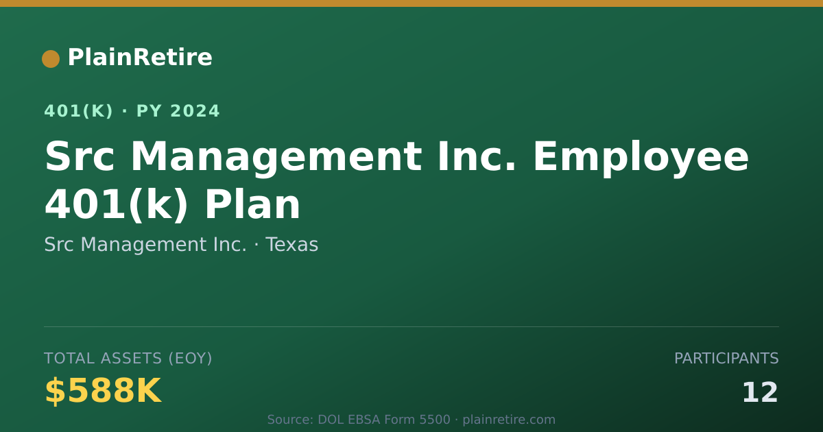Shareable card for Src Management Inc. 401(k) Plan (2024)