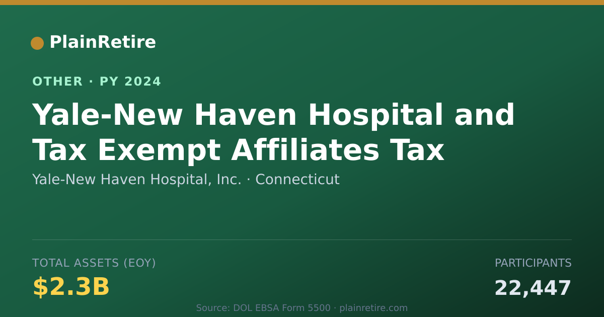 Shareable card for Yale-New Haven Hospital, Inc. Retirement Plan (2024)