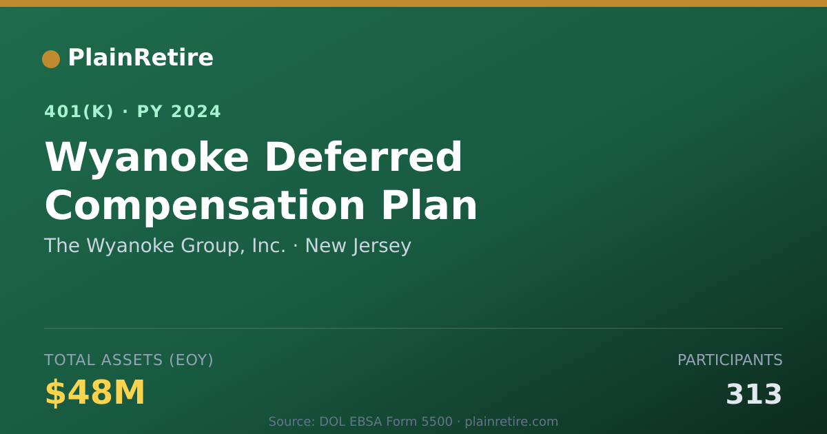 Shareable card for The Wyanoke Group, Inc. 401(k) Plan (2024)