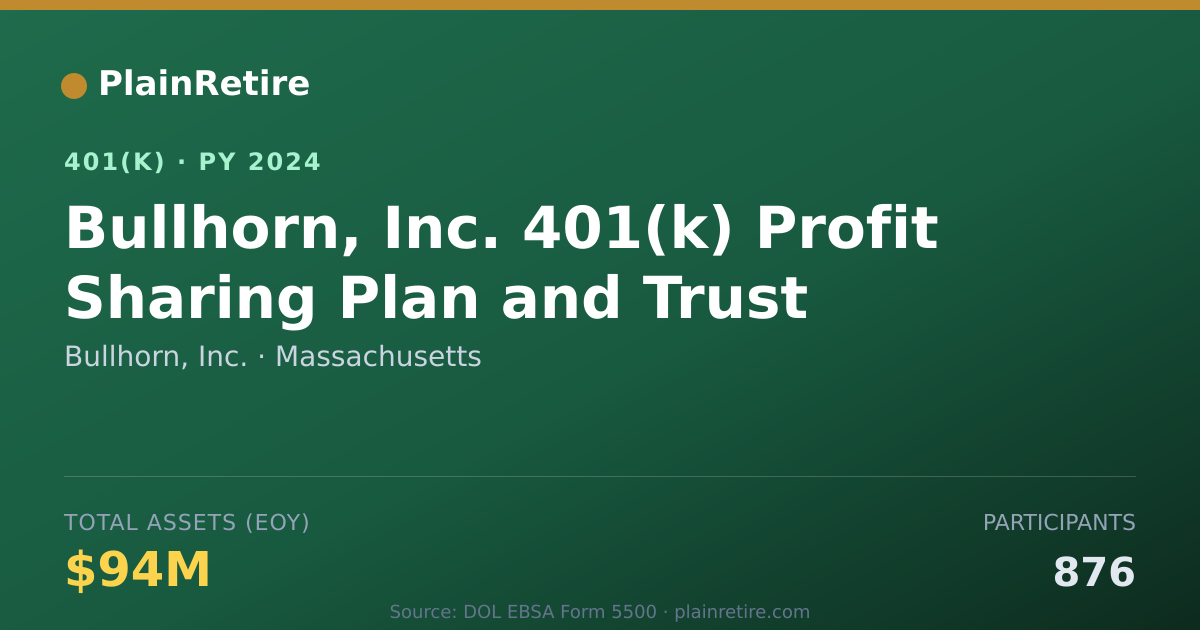 Shareable card for Bullhorn, Inc. 401(k) Plan (2024)