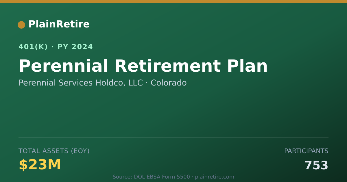 Shareable card for Perennial Services Holdco, LLC 401(k) Plan (2024)