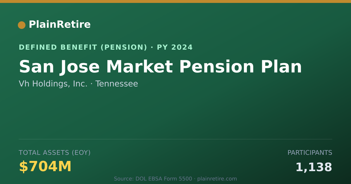 Shareable card for Vh Holdings, Inc. Pension Plan (2024)