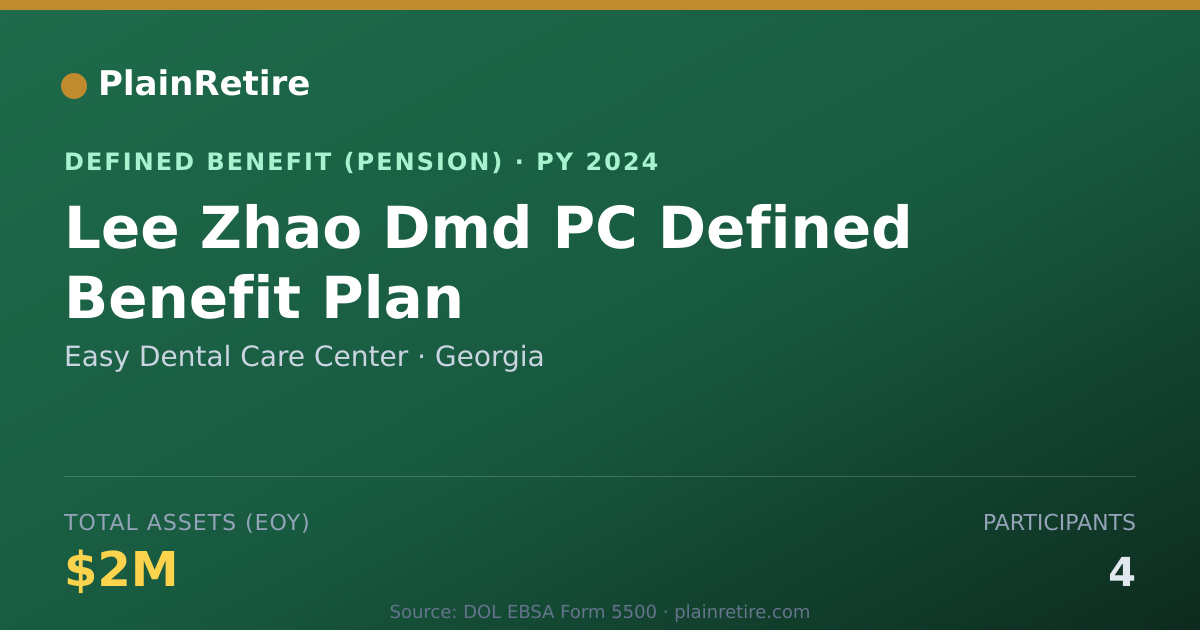 Shareable card for Easy Dental Care Center Pension Plan (2024)