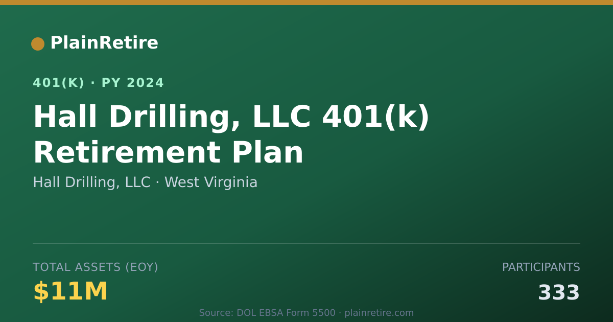 Shareable card for Hall Drilling, LLC 401(k) Plan (2024)