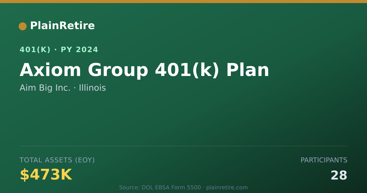 Shareable card for Aim Big Inc. 401(k) Plan (2024)