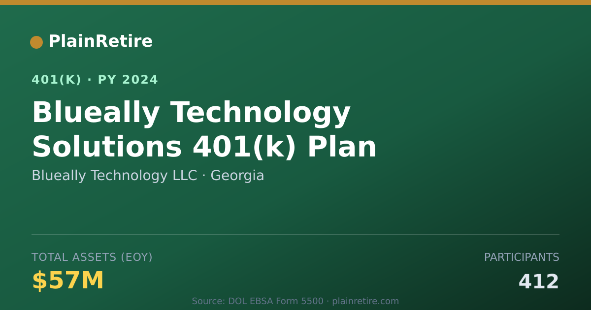 Shareable card for Blueally Technology LLC 401(k) Plan (2024)