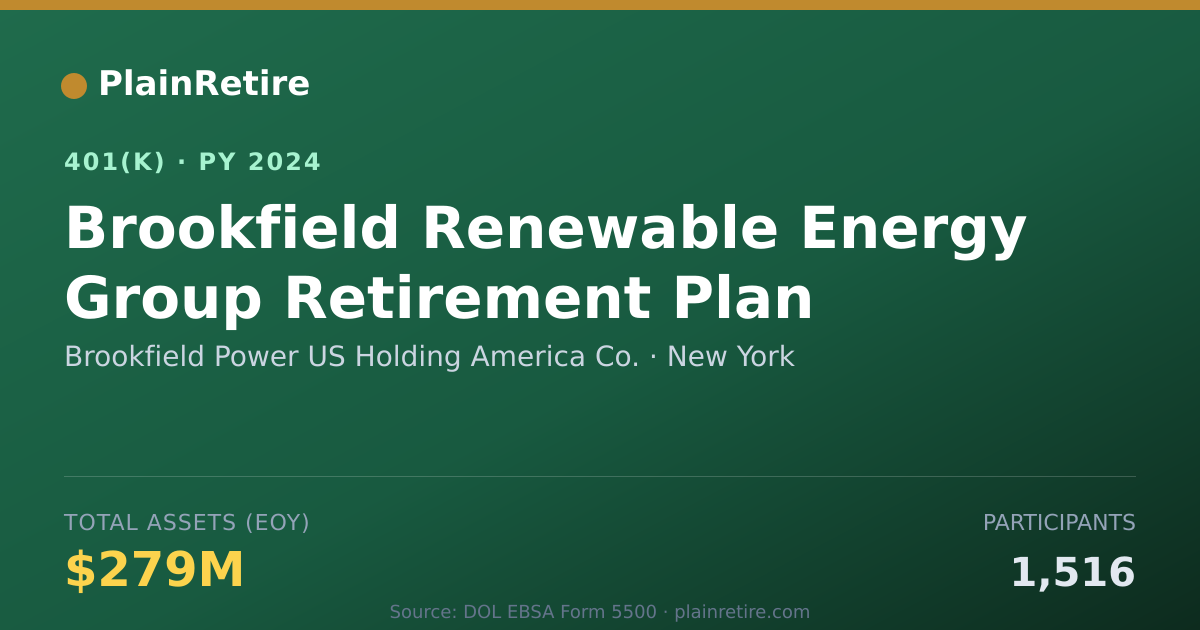 Shareable card for Brookfield Power US Holding America Co. 401(k) Plan (2024)