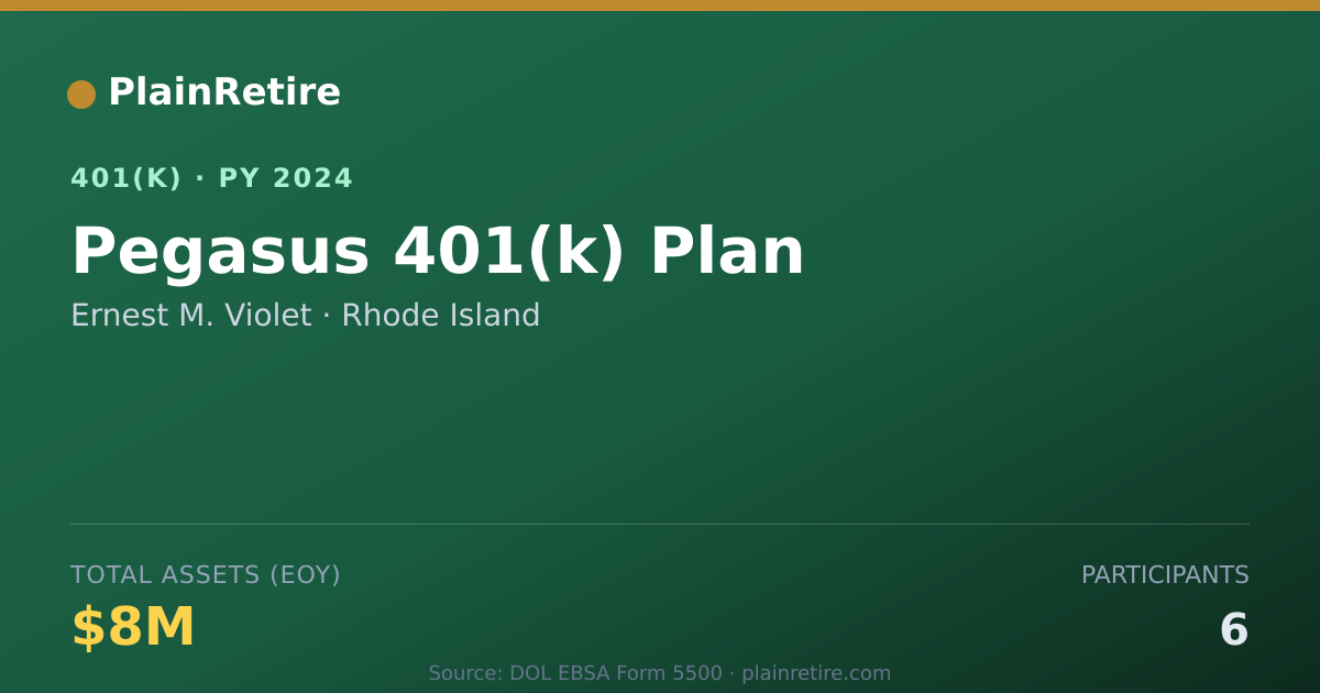 Shareable card for Ernest M. Violet 401(k) Plan (2024)