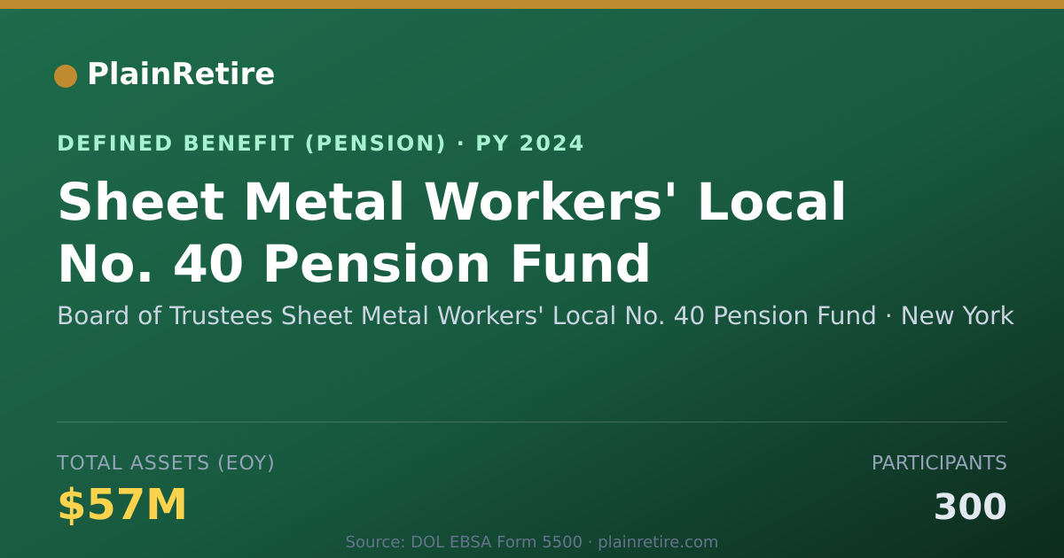Shareable card for Board of Trustees Sheet Metal Workers' L Pension Plan (2024)