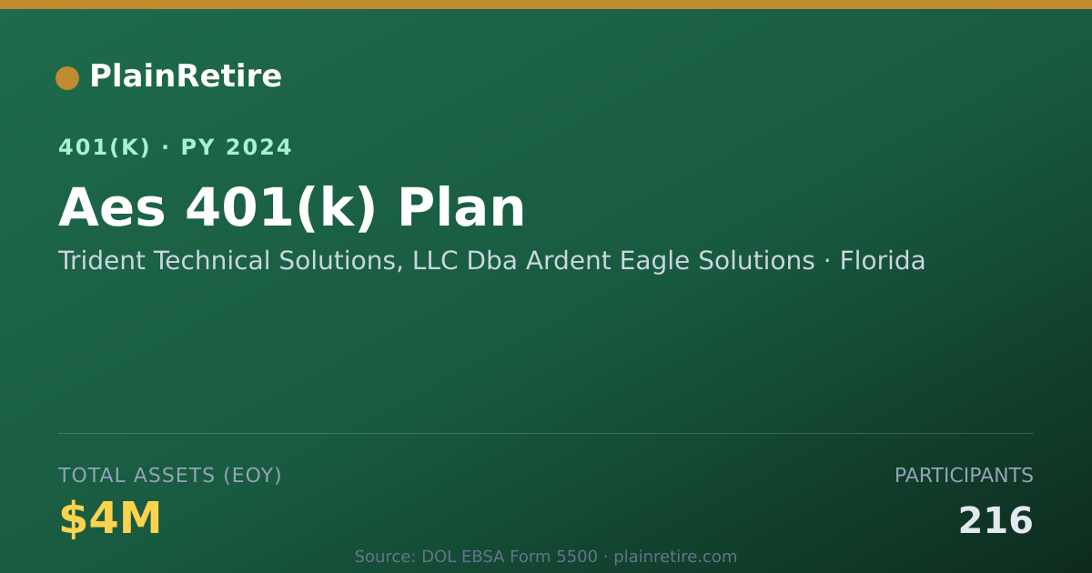 Shareable card for Trident Technical Solutions, LLC Dba Arde 401(k) Plan (2024)