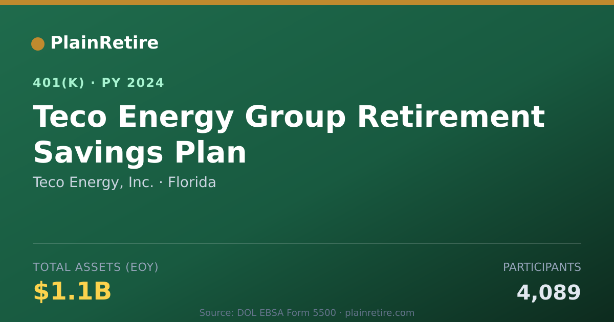 Shareable card for Teco Energy, Inc. 401(k) Plan (2024)