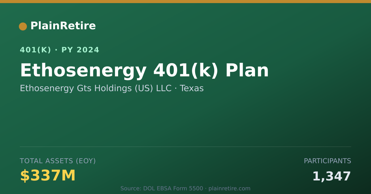 Shareable card for Ethosenergy Gts Holdings (US) LLC 401(k) Plan (2024)