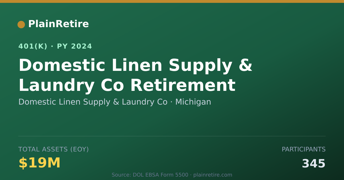 Shareable card for Domestic Linen Supply & Laundry Co 401(k) Plan (2024)