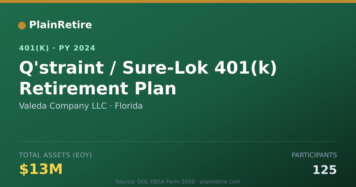 Shareable card for Valeda Company LLC 401(k) Plan (2024)