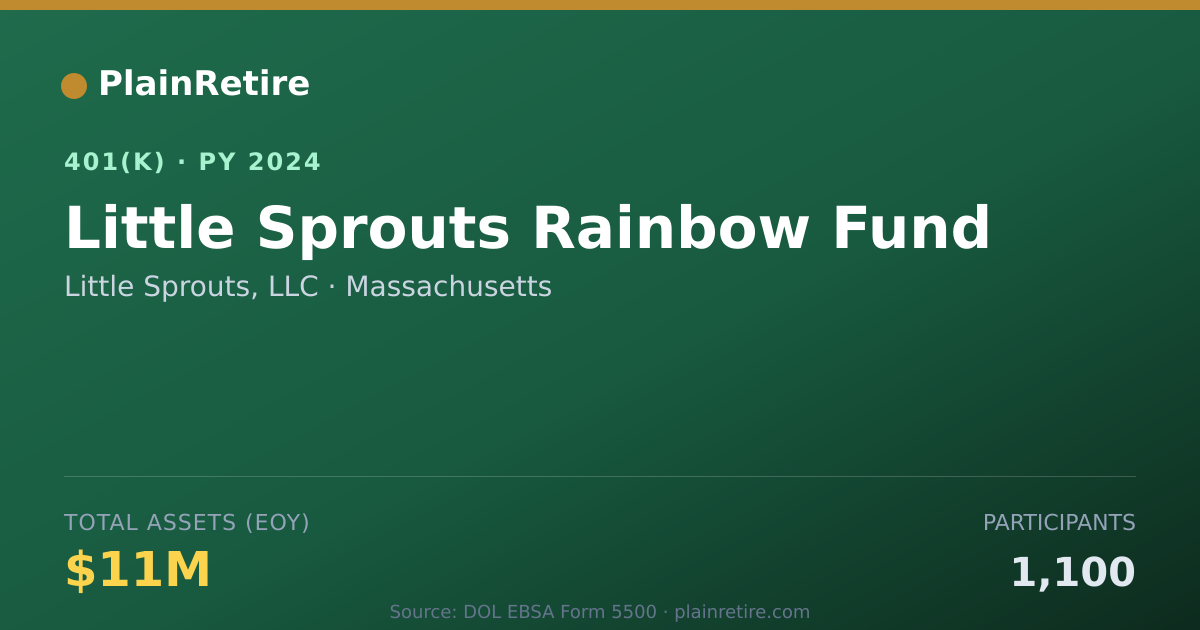 Shareable card for Little Sprouts, LLC 401(k) Plan (2024)