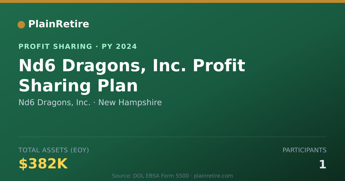 Shareable card for Nd6 Dragons, Inc. Profit Sharing Plan (2024)
