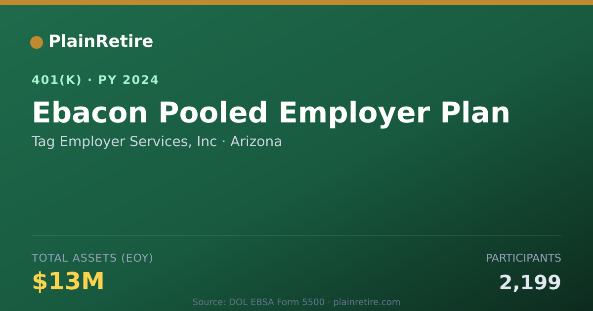 Shareable card for Tag Employer Services, Inc 401(k) Plan (2024)