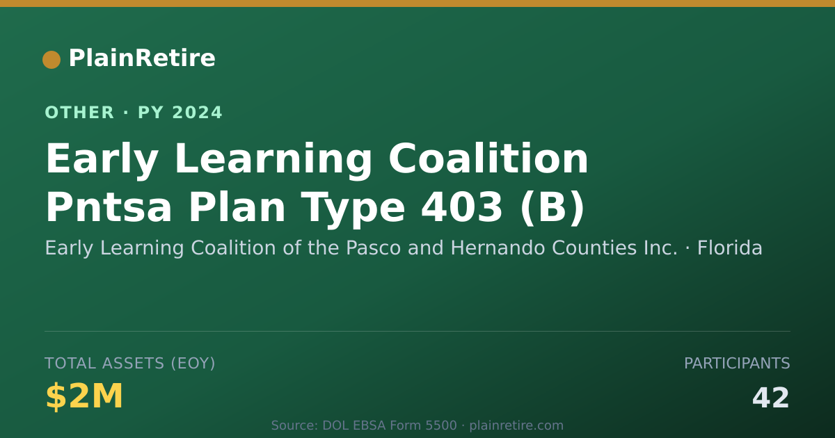 Shareable card for Early Learning Coalition of the Pasco Retirement Plan (2024)