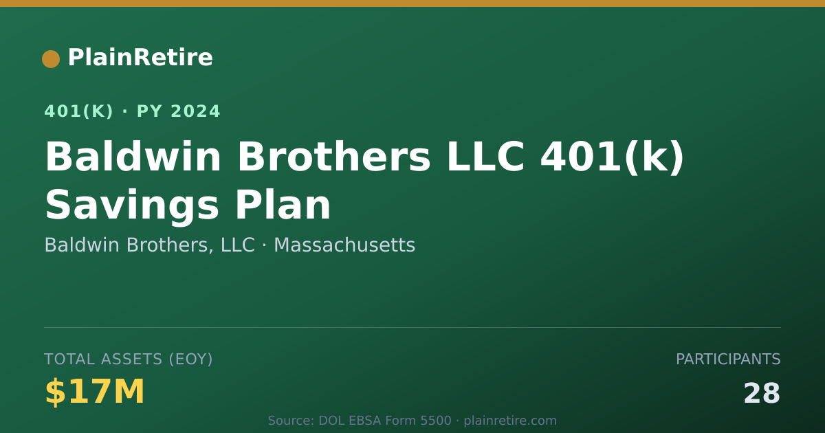 Shareable card for Baldwin Brothers, LLC 401(k) Plan (2024)