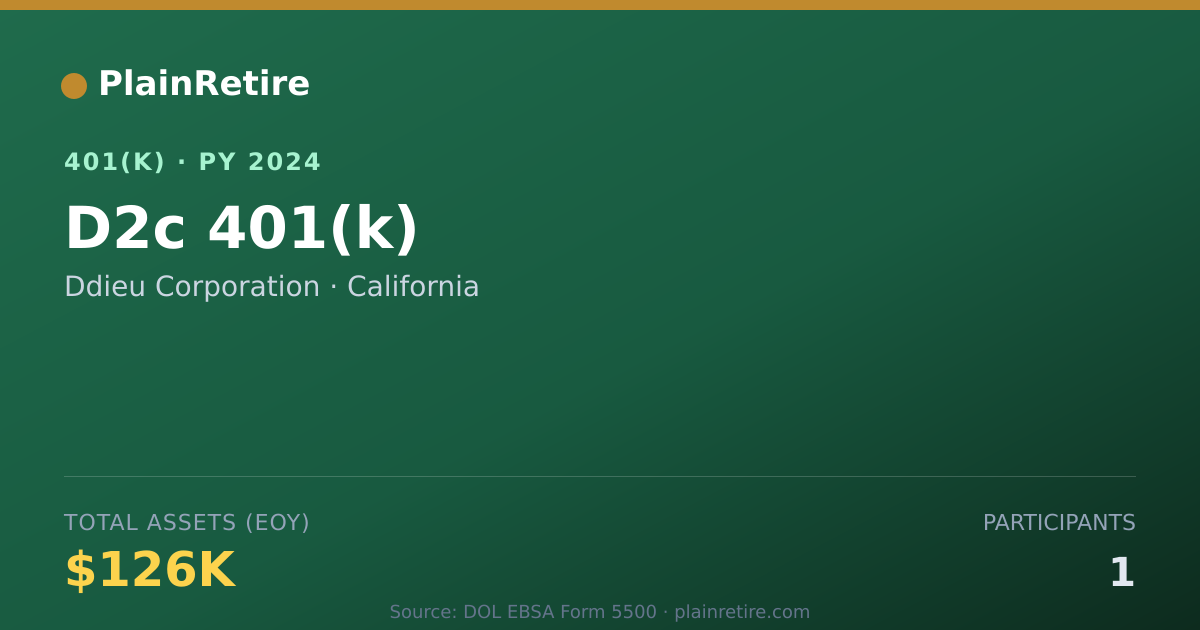 Shareable card for Ddieu Corporation 401(k) Plan (2024)
