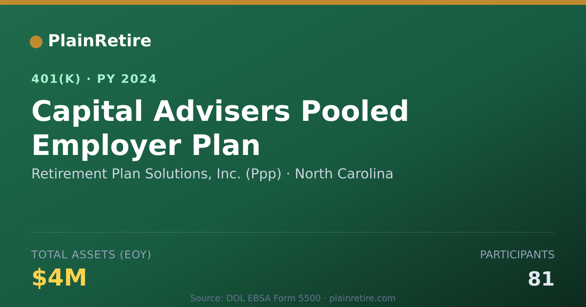 Shareable card for Retirement Plan Solutions, Inc. (Ppp) 401(k) Plan (2024)